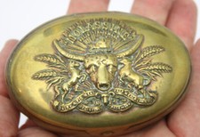 Antique molassine brass for sale  TRING