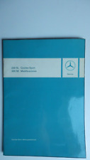 Werkstatthandbuch 1963 mercede gebraucht kaufen  Kornwestheim
