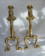 Pair vintage brass for sale  WAKEFIELD