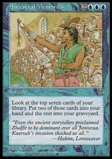 Mtg ancestral memories usato  Bari