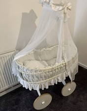 Baby moses basket for sale  BASILDON