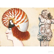 MICHAEL MATHIAS PRECHTL GRAFIK FARBOFFSETLITOGRAFIE SURREAL SIGNIERT VP: 1950€* comprar usado  Enviando para Brazil