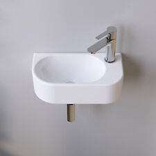 Waschbecken keramik weiß gebraucht kaufen  Jena