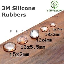 Pés circulares de borracha de silicone 3M bumpon transparente autoadesivo plano e abobadado comprar usado  Enviando para Brazil