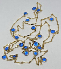 Blue crystal long for sale  Springfield