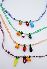 Collana choker nastro usato  Senago