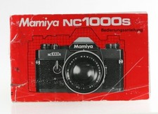Bedienungsanleitung mamiya 100 gebraucht kaufen  Filderstadt