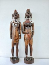 Pair african tribal for sale  FAREHAM