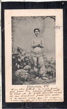 Cpa tahiti eléphantiasis d'occasion  Le Lion-d'Angers