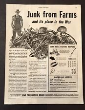 Junk war effort for sale  Lancaster