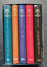 Complete Series Set PERCY JACKSON and the Olympians 1-5 Rick Riordan Box Set comprar usado  Enviando para Brazil
