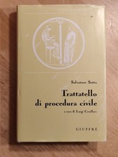 Salvatore satta trattatello usato  Bologna
