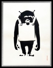 Banksy laugh monkey for sale  Plainview