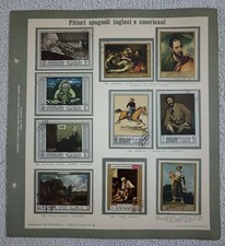Pagina francobolli serie usato  Paderno Dugnano
