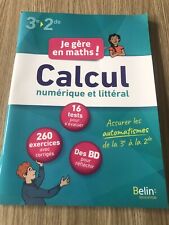 Livre calcul numérique d'occasion  France