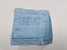 Full ticket stub for sale  MANCHESTER