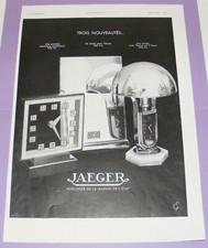 Jaeger pendule horloger d'occasion  Génissac