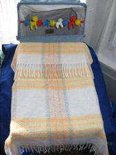Vintage baby blanket for sale  KIRKCALDY