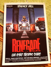Renegade locandina ciak usato  Garlasco