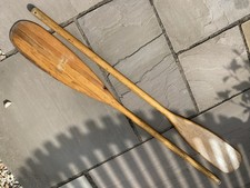 Wooden oars pair for sale  EDINBURGH