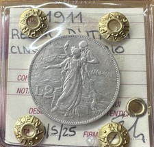 Moneta regno italia usato  Beinasco