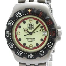 TAG HEUER Formula 1 relógio de quartzo aço inoxidável tamanho médio WA1211 BF582378 comprar usado  Enviando para Brazil