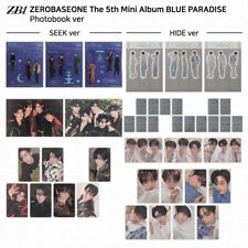 Cartão fotográfico ZEROBASEONE ZB1 5º mini álbum Blue Paradise oficial ver comprar usado  Enviando para Brazil