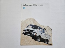 Volkswagen tristar syncro for sale  NUNEATON