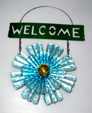 Hanging metal flower for sale  Marinette