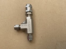 Swagelok pressure relief for sale  GREAT YARMOUTH