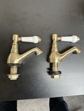 Golden brass basin for sale  BASINGSTOKE