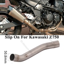 Tubo de contato de escape de motocicleta tubo de conexão média para Kawasaki Z750 2007-2013 comprar usado  Enviando para Brazil