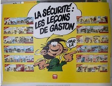 Affiche gaston lagaffe d'occasion  Lille-