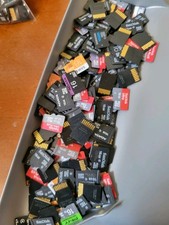 Lote de 100 cartões de memória SanDisk 16GB micro SD SDHC transflash Sandisk PNY etc comprar usado  Enviando para Brazil