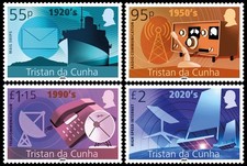 Używany, TRISTAN DA CUNHA 2025 KOMUNIKACJA RADIO STATEK KOSMICZNY na sprzedaż  Wysyłka do Poland