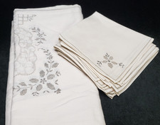 Vintage cotton tablecloth for sale  Lindsborg