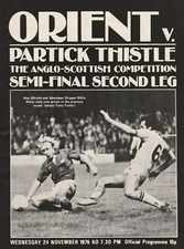 Orient partick thistle for sale  RENFREW