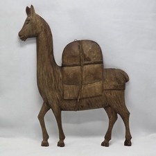 Llama alpaca carved for sale  Loganville