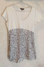 Robe tunique blanche d'occasion  Bourg-de-Thizy