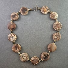 Collana statement naturale usato  Spedire a Italy