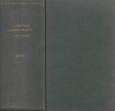 Tribunali amministrativi regio usato  Italia