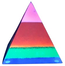 Pirâmide orgone pigmento fluorescente turmalina preta e shungite. comprar usado  Enviando para Brazil