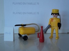 Playmobil vintage pompiste d'occasion  Buchy