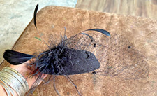 Vintage black fascinator for sale  Jamestown