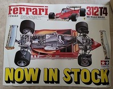 Poster ferrari tamiya usato  Italia