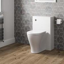 White gloss concealed for sale  EVESHAM