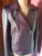 Lederjacke maison cinqcent gebraucht kaufen  Deutschland