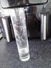 Clear glass tall for sale  LISKEARD
