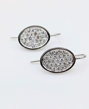 Boucles oreilles ovales d'occasion  Les Mureaux