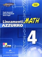 Lineamenti.math azzurro ediz usato  Sesto San Giovanni